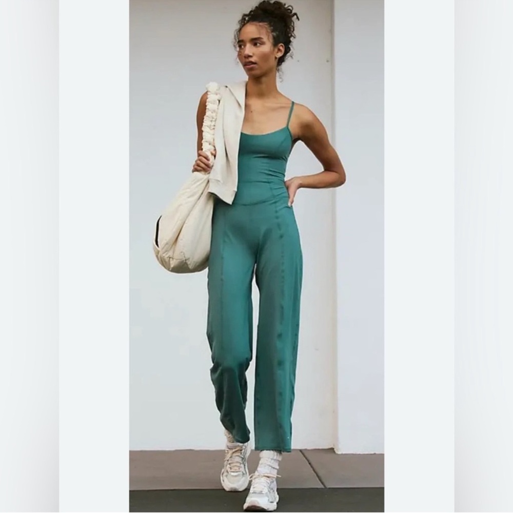 Free People Movement Up at Night Onesie Jumpsuit NWOT
